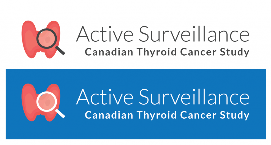 Active surveillance canadian thyroid cancer study logo